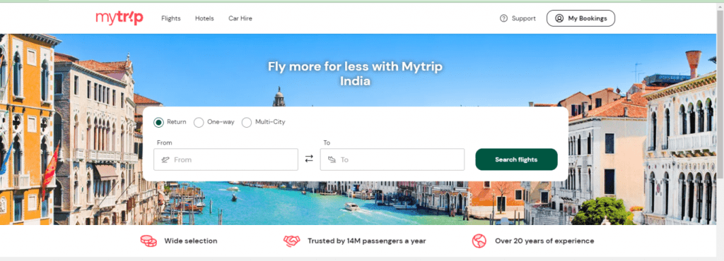 Mytrip is Very fantastic you also have to know about my trip what it is - Flight Booking, Hotel Booking, Tour Packages