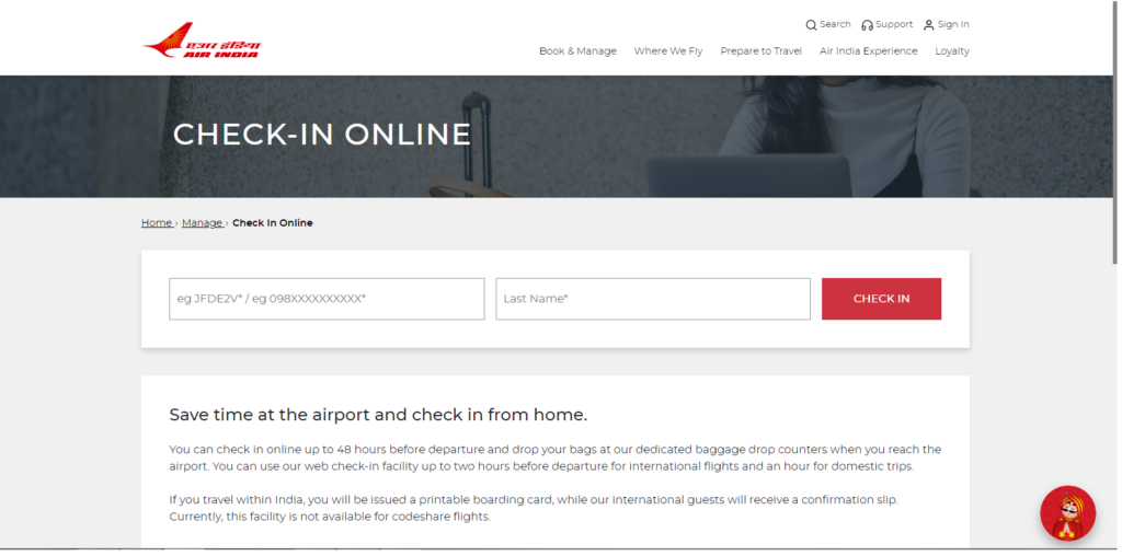How Easy Air India Web Check-In: Step by Step for Upcoming Flights - Flight Booking, Hotel Booking, Tour Packages