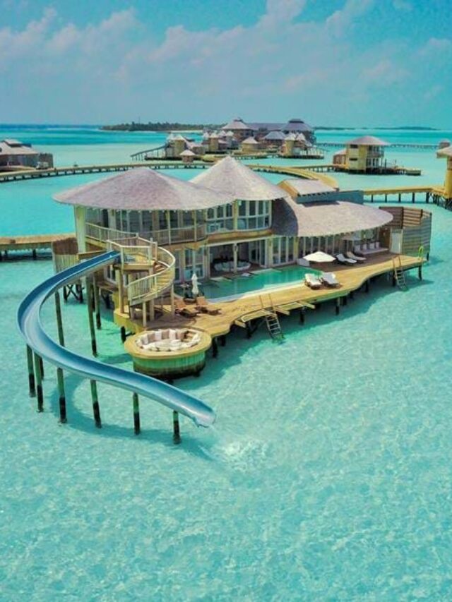 water villa and mini maldives