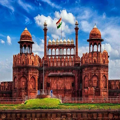 New Delhi To Goa Flight red fort
