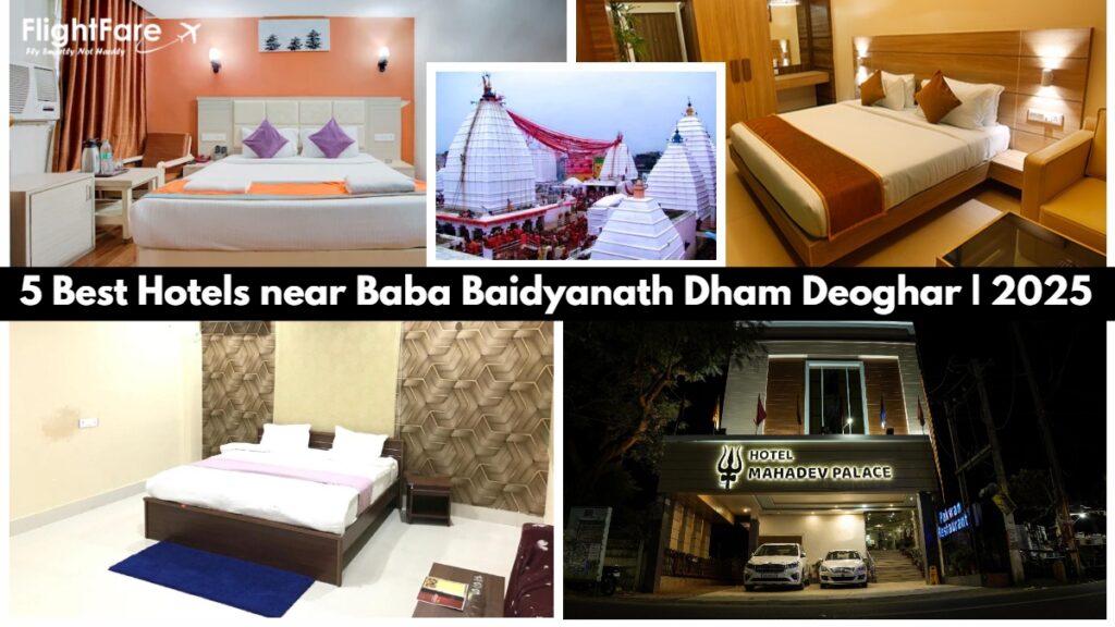 5 Best Hotels near Baba Baidyanath Dham Deoghar 2025